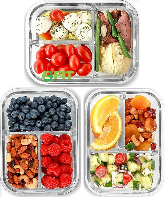 Trackwel 3x Portion Control Containers trackwel