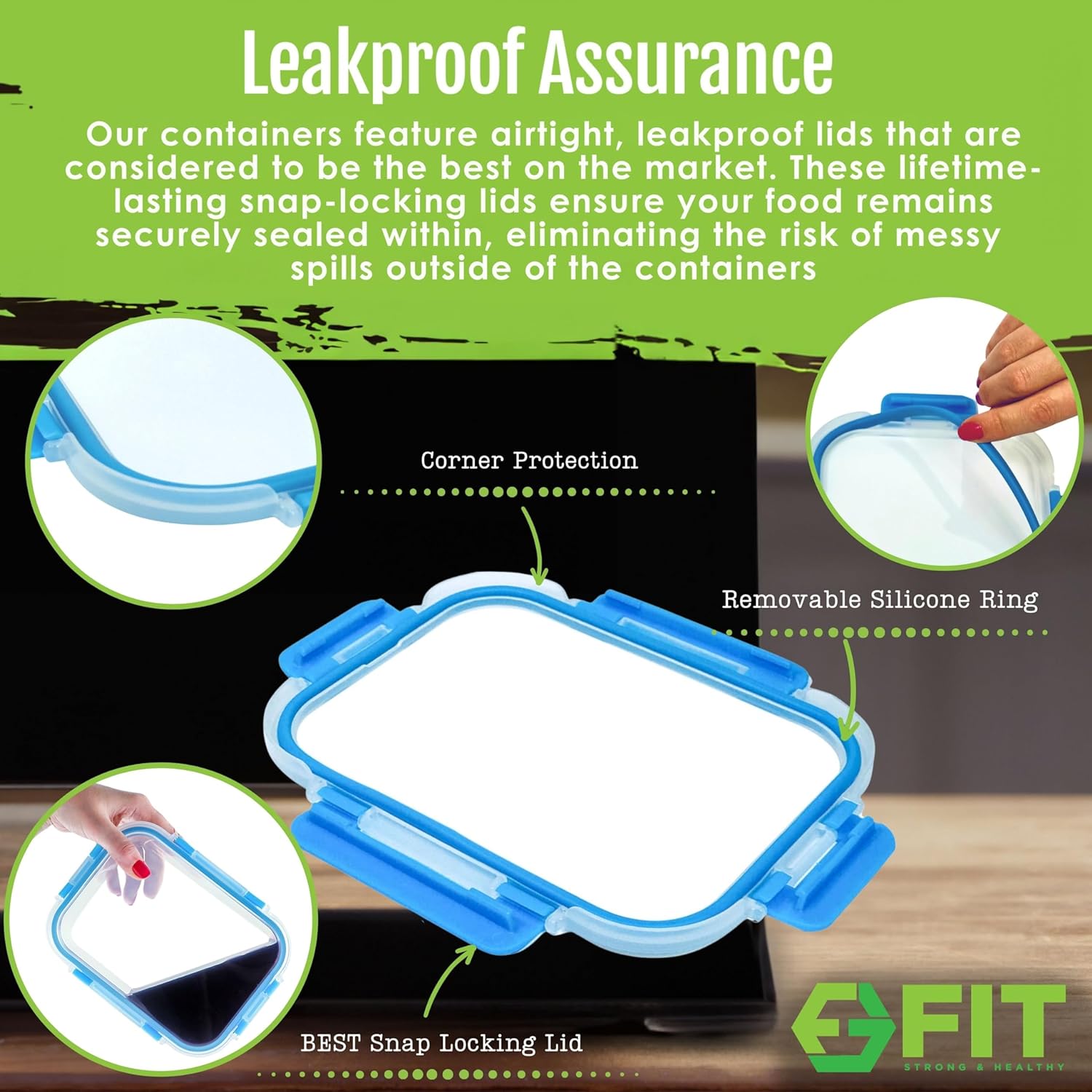 Trackwel 3x Portion Control Containers trackwel